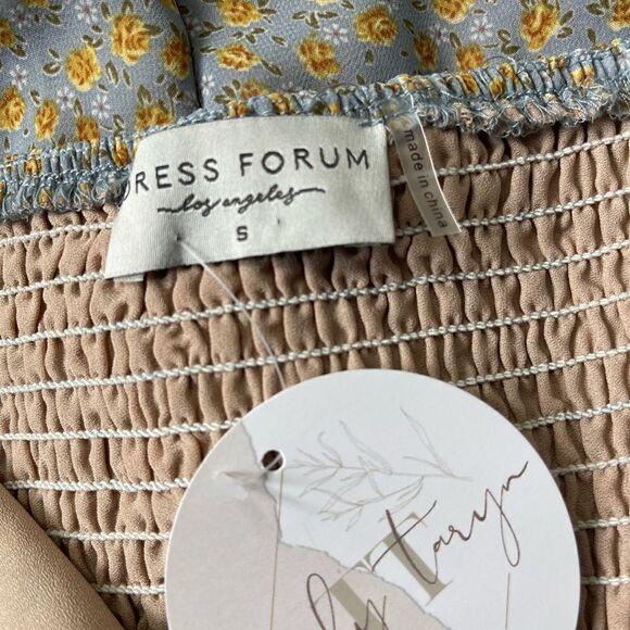 NWT Dress Forum floral tiered dress Size Small - Picture 5 of 6